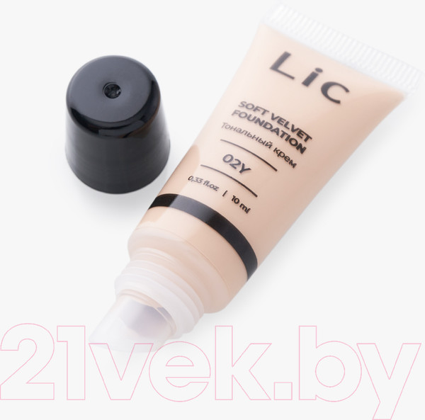 Изображение товара Тональный крем Lic Soft Velvet Мини-версия тон 02Y (10мл)