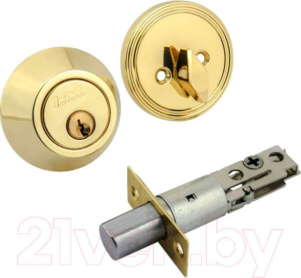 Изображение товара Замок врезной Нора-М D1 (золото)