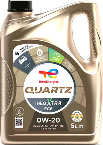 Изображение товара Моторное масло Total Quartz Ineo X.EC6 0W20 / 228344 (5л)
