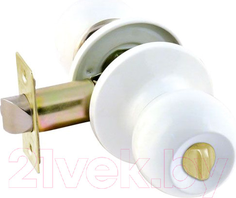 Изображение товара Ручка дверная Нора-М ЗШ-03-STD (белый)