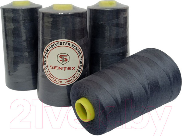 Изображение товара Набор швейных ниток Sentex 100% полиэстер 50/2 5000 ярдов 1235 (4шт)