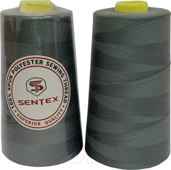 Изображение товара Набор швейных ниток Sentex 100% полиэстер 50/2 5000 ярдов 1238 (2шт)