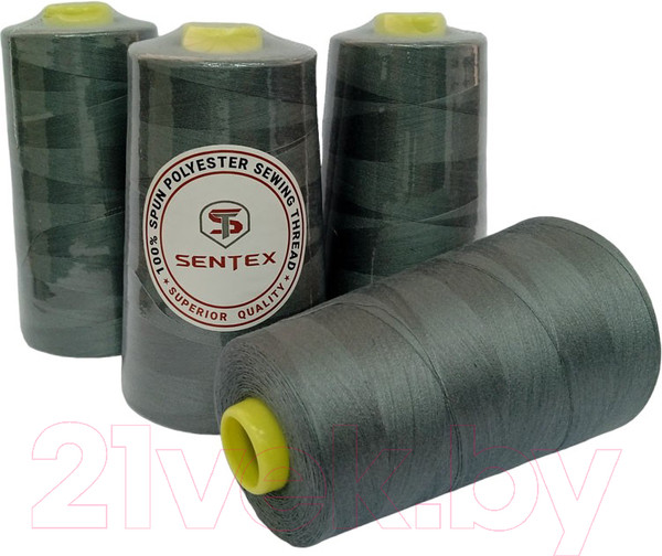 Изображение товара Набор швейных ниток Sentex 100% полиэстер 50/2 5000 ярдов 1238 (4шт)