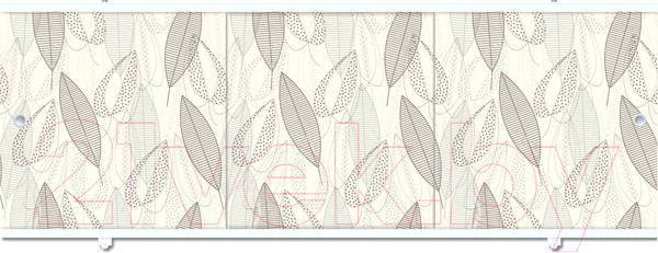 Изображение товара Экран для ванны МетаКам Премиум А 1.48 (светло-коричневый)