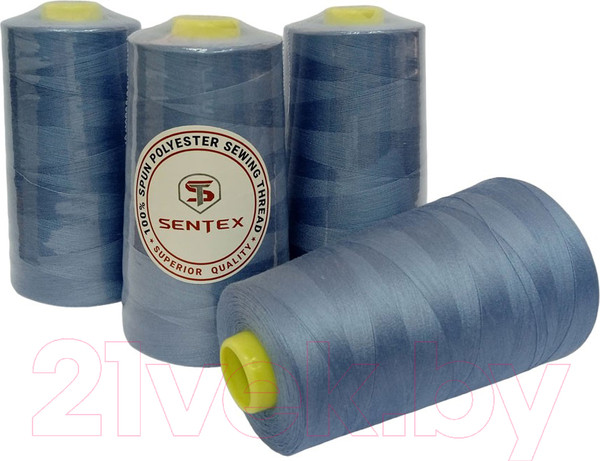 Изображение товара Набор швейных ниток Sentex 100% полиэстер 50/2 5000 ярдов 1287 (4шт)