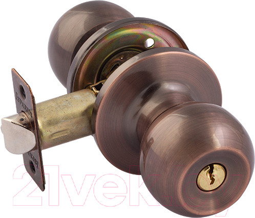 Изображение товара Ручка дверная Нора-М ЗШ-01-Э (старая медь)