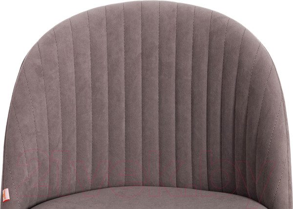 Изображение товара Кресло офисное Tetchair Melody велюр Clermon (светло-серый 60)