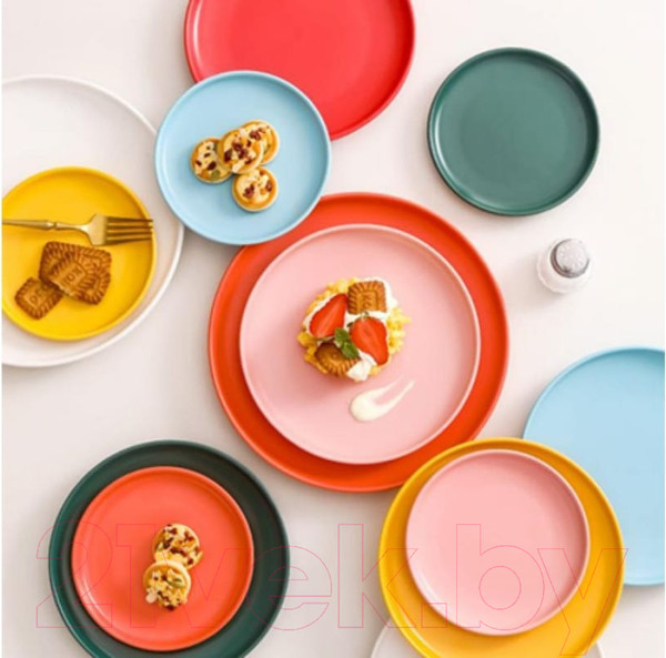 Изображение товара Тарелка столовая обеденная Perfecto Linea Asian 17-132628 (зеленый)