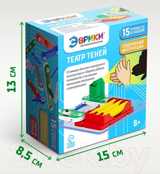 Изображение товара Конструктор электромеханический Эврики Шоу теней / 9381164