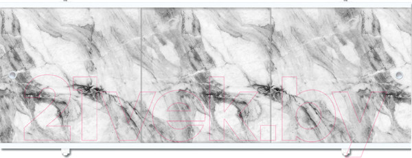 Изображение товара Экран для ванны МетаКам Премиум А 1.68 (серый мрамор)