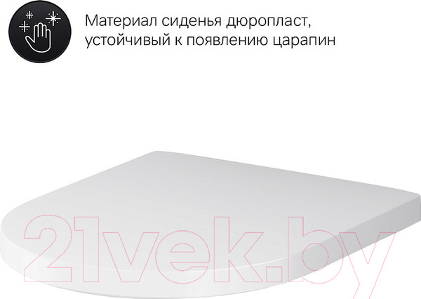 Изображение товара Унитаз подвесной AM.PM Sense C741701SC