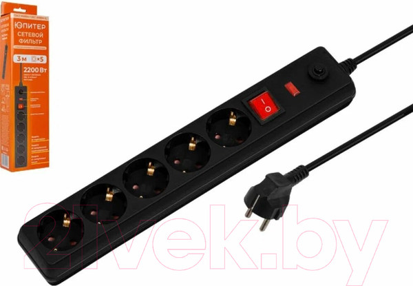 Изображение товара Сетевой фильтр Юпитер JP8501-11