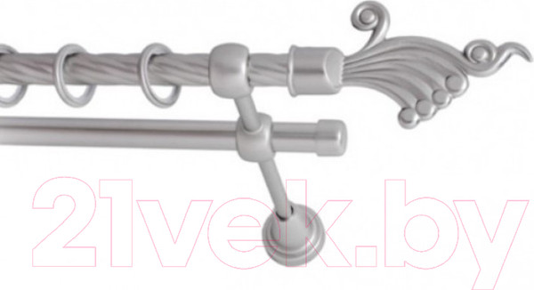 Изображение товара Набор наконечников для карниза Lm Decor YF023 Кения 16мм (2шт, сатин)