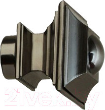 Изображение товара Набор наконечников для карниза Lm Decor YF030 Верди 16мм (2шт, антрацит)