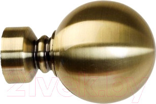 Изображение товара Набор наконечников для карниза Lm Decor YF059 Шар большой 16мм (2шт, антик)