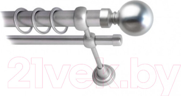 Изображение товара Набор наконечников для карниза Lm Decor YF059 Шар большой 16мм (2шт, сатин)