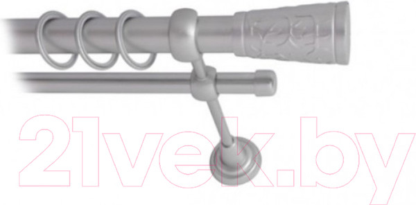 Изображение товара Набор наконечников для карниза Lm Decor YF066 Византия 16мм (2шт, сатин)