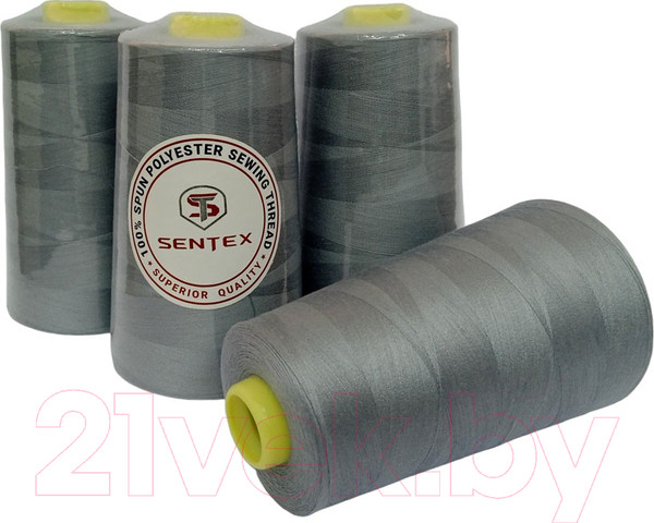 Изображение товара Набор швейных ниток Sentex 100% полиэстер 50/2 5000 ярдов 1230 (4шт)