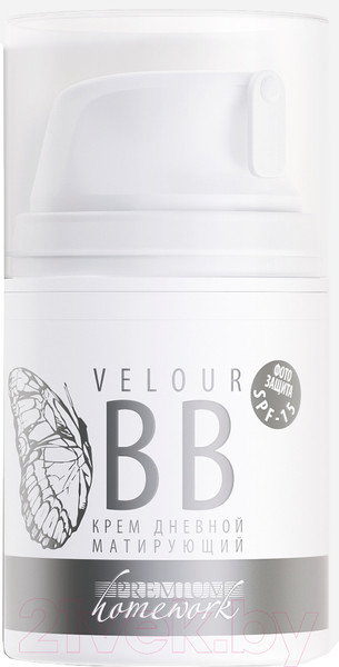 Изображение товара BB-крем PREMIUM Homework Velour SPF 15 Дневной матирующий (50мл)