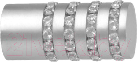 Изображение товара Набор наконечников для карниза Lm Decor YF117 Барамелла 16мм (2шт, сатин)