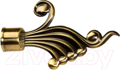 Изображение товара Набор наконечников для карниза Lm Decor YF023 Кения 19мм (2шт, антик)