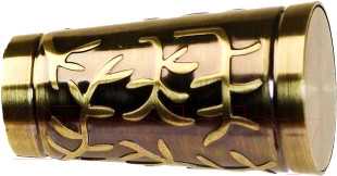 Изображение товара Набор наконечников для карниза Lm Decor YF066 Византия 19мм (2шт, антик)