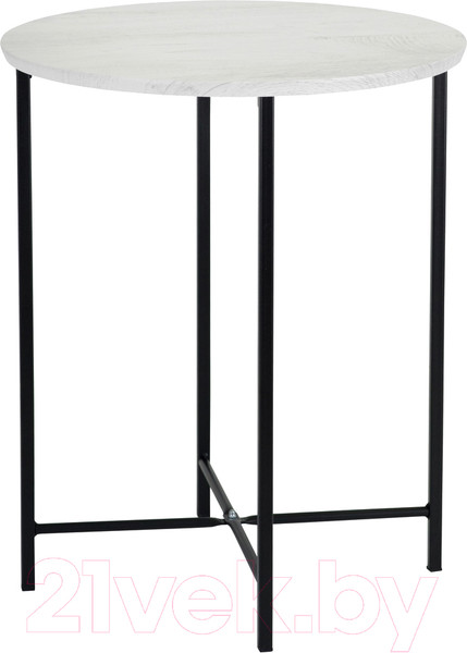 Изображение товара Журнальный столик Мебелик BeautyStyle 16 (дуб дымчатый/черный)