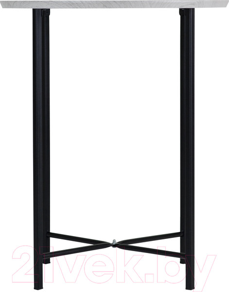 Изображение товара Журнальный столик Мебелик BeautyStyle 16 (дуб дымчатый/черный)