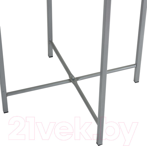 Изображение товара Журнальный столик Мебелик BeautyStyle 16 (серый шпат/металлик)