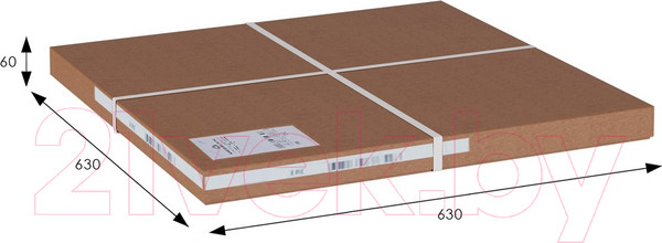 Изображение товара Журнальный столик Мебелик BeautyStyle 16 (серый шпат/металлик)