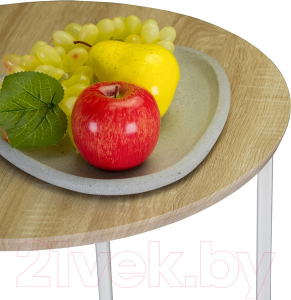 Изображение товара Журнальный столик Мебелик BeautyStyle 16 (дуб сонома/белый)