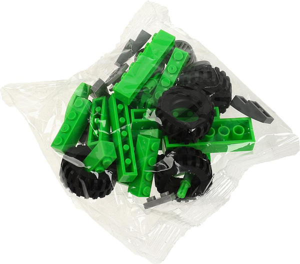 Изображение товара Конструктор Город мастеров Супер щенки: мусоровоз / 15011-KY (131эл)