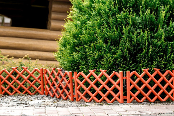 Изображение товара Изгородь декоративная Gardenplast Barokko №5 (терракот)