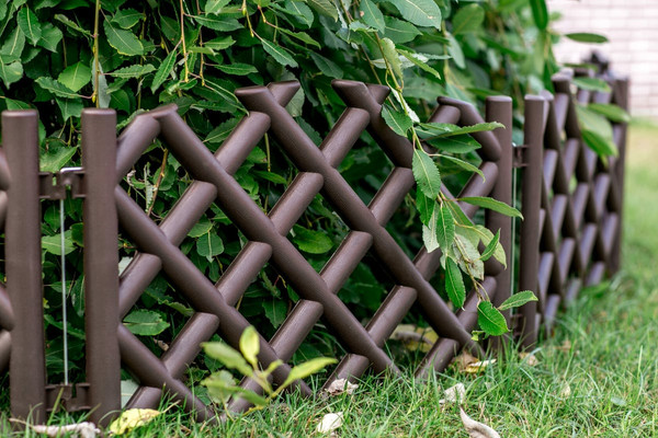 Изображение товара Изгородь декоративная Gardenplast Barokko №5 (шоколад)