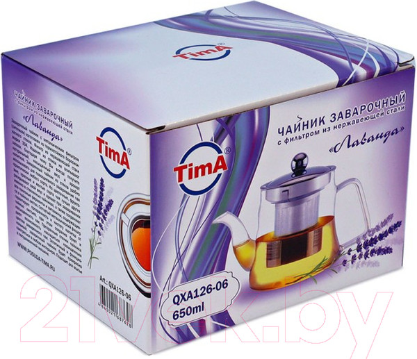 Изображение товара Заварочный чайник TimA Лаванда QXA126-06