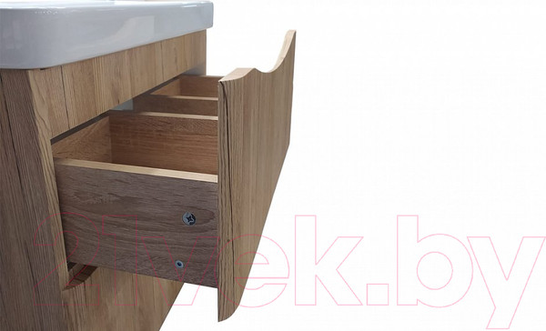 Изображение товара Тумба под умывальник Velvex Clay 60.2Y / tpCLA.60.2Y-230 (дуб верона)