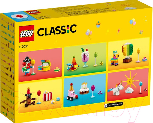 Изображение товара Конструктор Lego Classic Творческая коробка для вечеринок / 11029