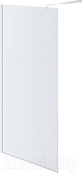 Изображение товара Душевая стенка Aquatek 140x200 / AQ WIW 14020CH (хром/прозрачное стекло)