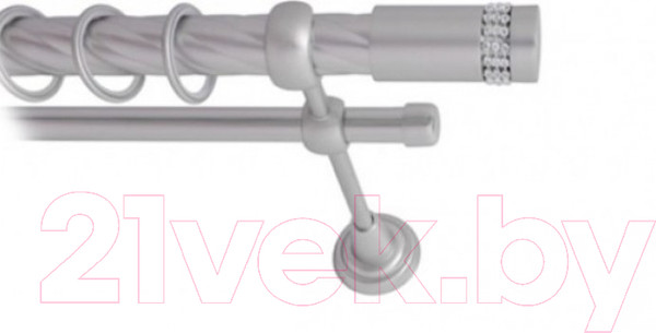 Изображение товара Набор наконечников для карниза Lm Decor YF116 Имидж 19мм (сатин)