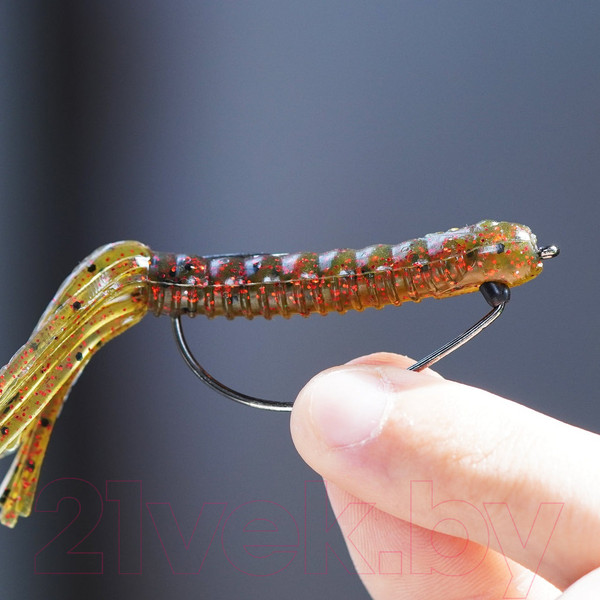 Изображение товара Набор крючков рыболовных Gamakatsu Worm Ewg Hooks Sil Stopper Black №4 / 185014-004 (5шт)