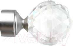 Изображение товара Набор наконечников для карниза Lm Decor YF130 Кристалл 19мм (2шт, сатин)