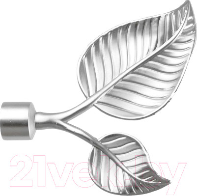 Изображение товара Набор наконечников для карниза Lm Decor YF022 Лист 16(19)мм (2шт, сатин)