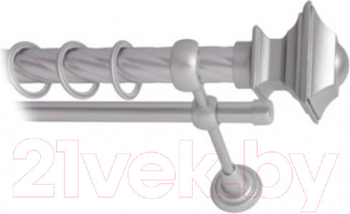 Изображение товара Набор наконечников для карниза Lm Decor YF030 Верди 25мм (2шт, сатин)