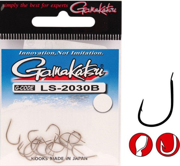 Изображение товара Набор крючков рыболовных Gamakatsu LS-2030B Hooks Bronze №10 / 146558-010 (25шт)