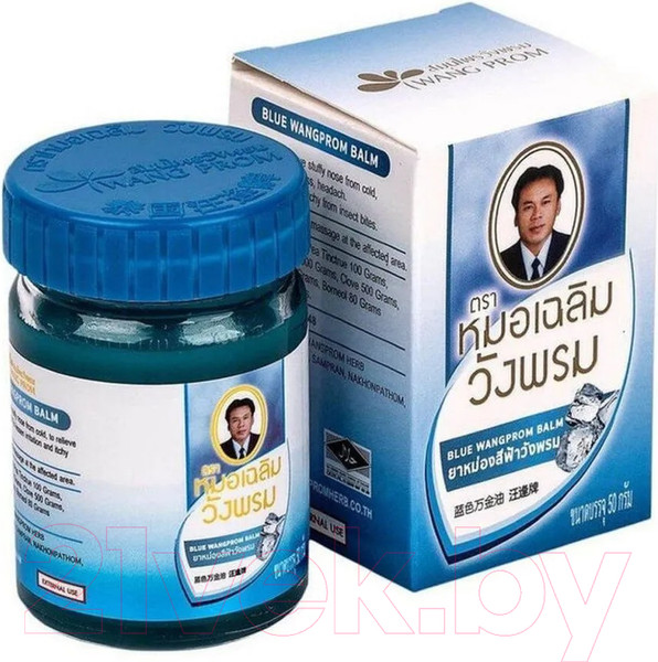 Изображение товара Бальзам для тела Wang Prom Синий тайский охлаждающий (50г)