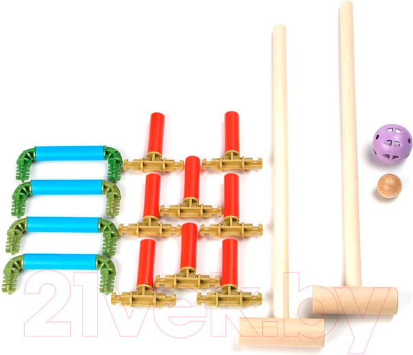 Изображение товара Набор для крокета Sima-Land Четыре калитки / 3740731
