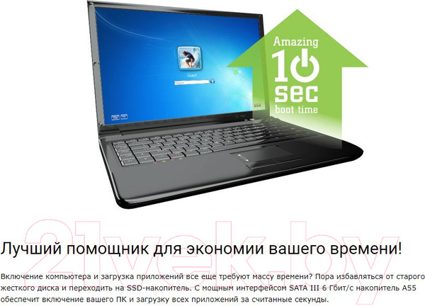Изображение товара SSD диск Silicon Power Ace A55 2TB (SP002TBSS3A55S25)