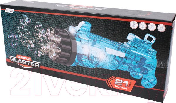 Изображение товара Генератор мыльных пузырей детский Darvish Bubble blaster / SR-T-3253