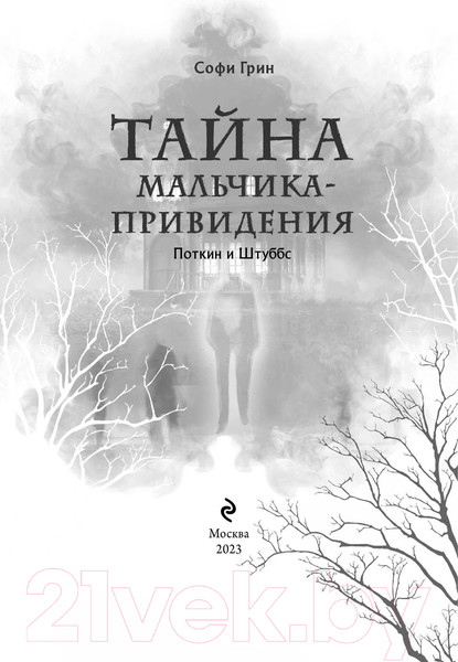 Изображение товара Книга Эксмо Поткин и Штуббс. Тайна мальчика-привидения (Грин С.)