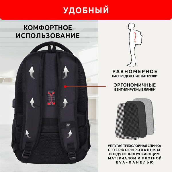 Изображение товара Рюкзак Germanium Upgrade / 271667 (черный)